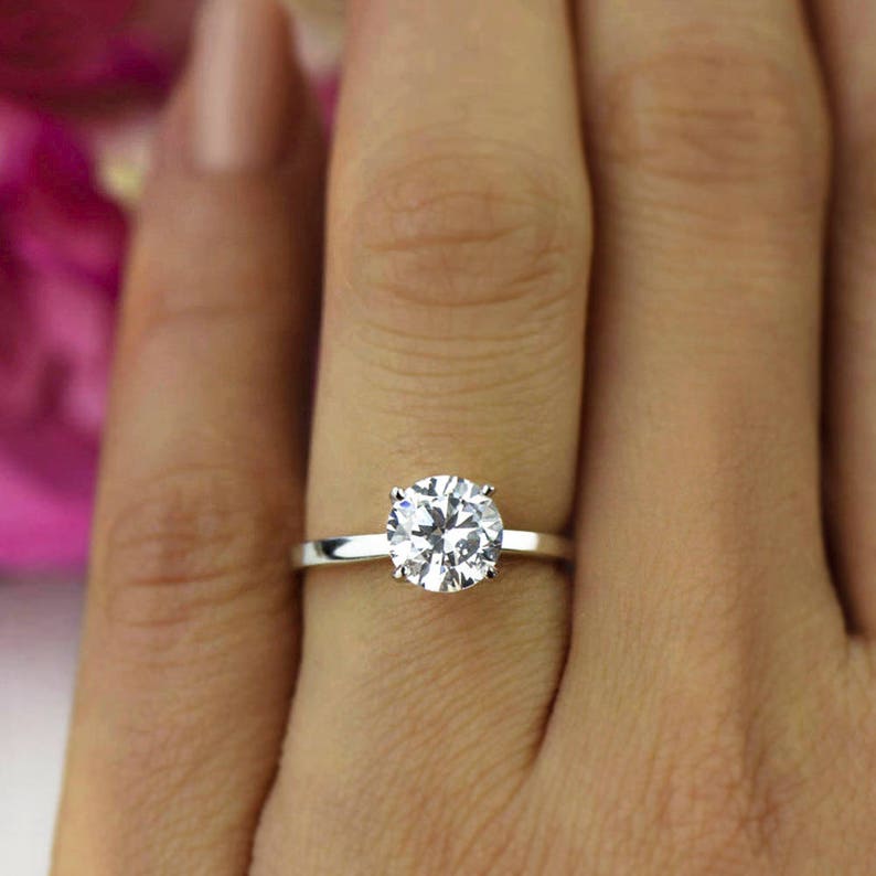 classic solitaire ring