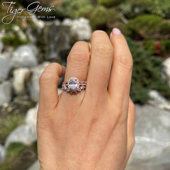 Cushion Halo Diamond Engagement Ring #103993 - Seattle Bellevue | Joseph  Jewelry