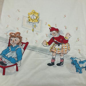 Raggedy Ann & Andy Sheet