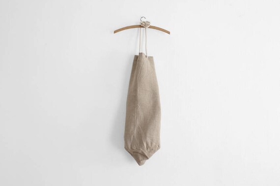 1953 French Army Linen Laundry Duffle Bag