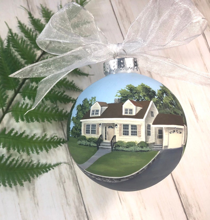 Realtor Gift for Clients Personalized Gift for New Homeowners First Home on an Ornament Housewarming Gift