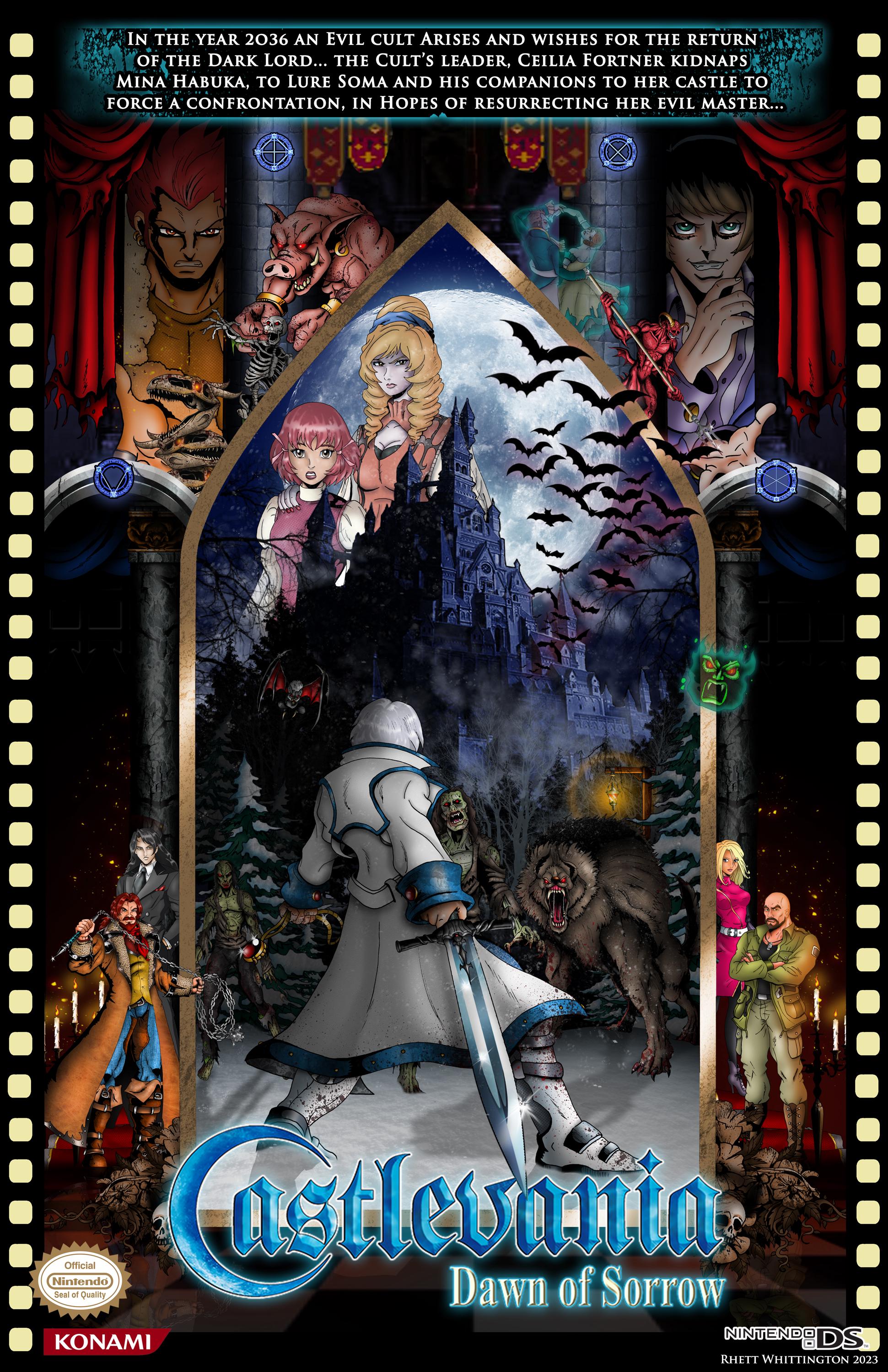 Castlevania Dawn of Sorrow Poster - Etsy