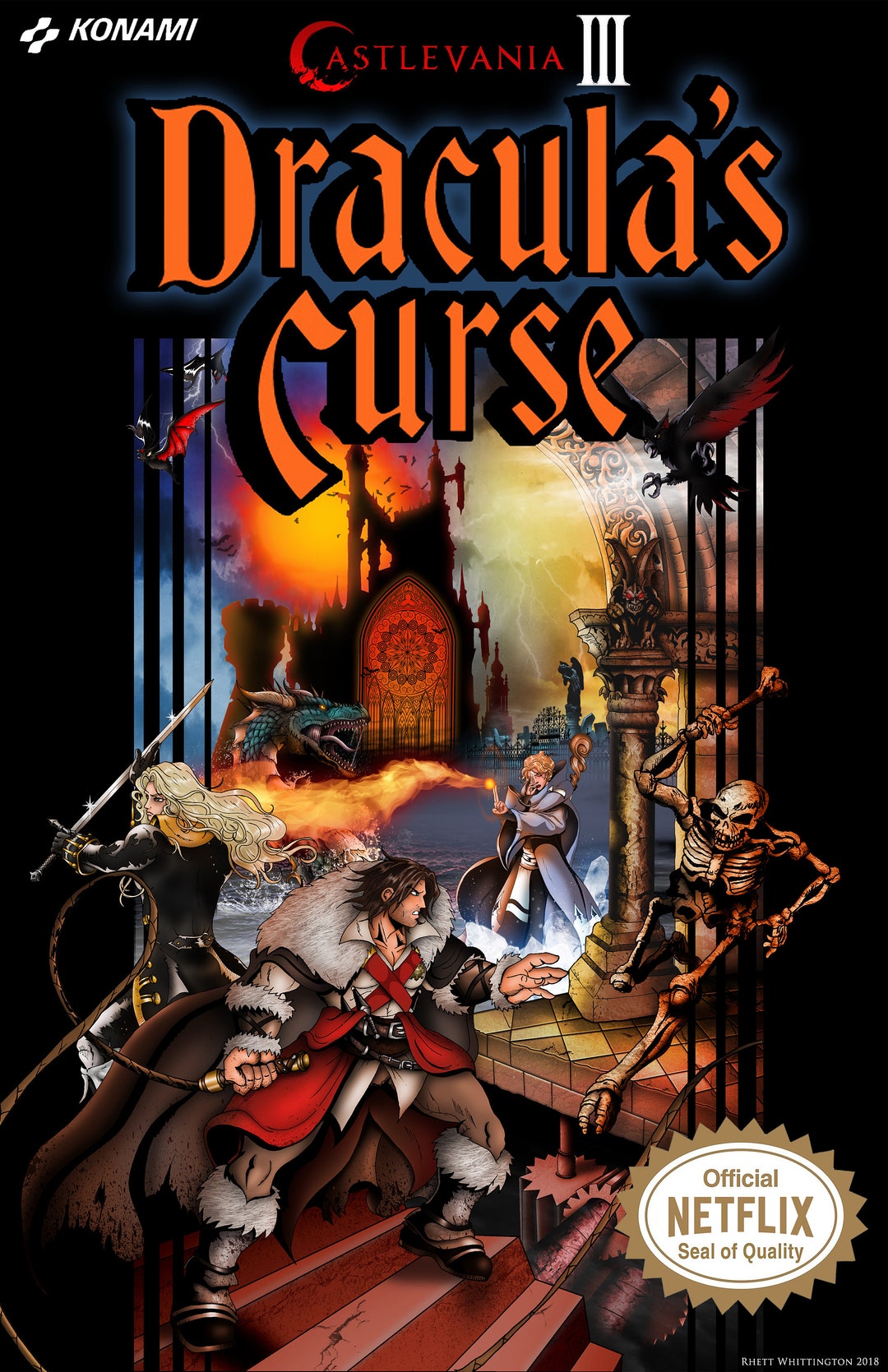 Castlevania 3 Dracula's Curse Netflix Version Etsy