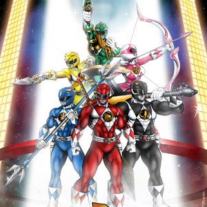 Power Rangers Poster