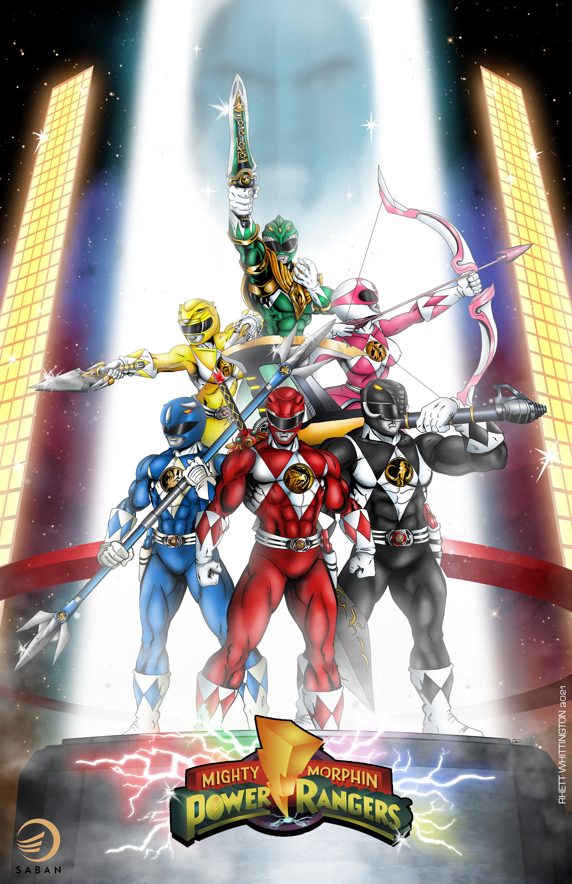 Power Rangers Poster - Etsy