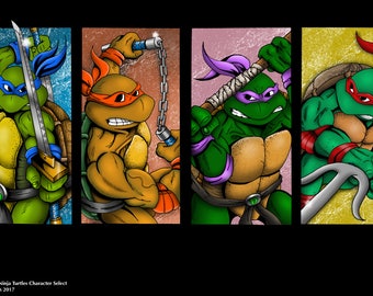 Arcade Character Select