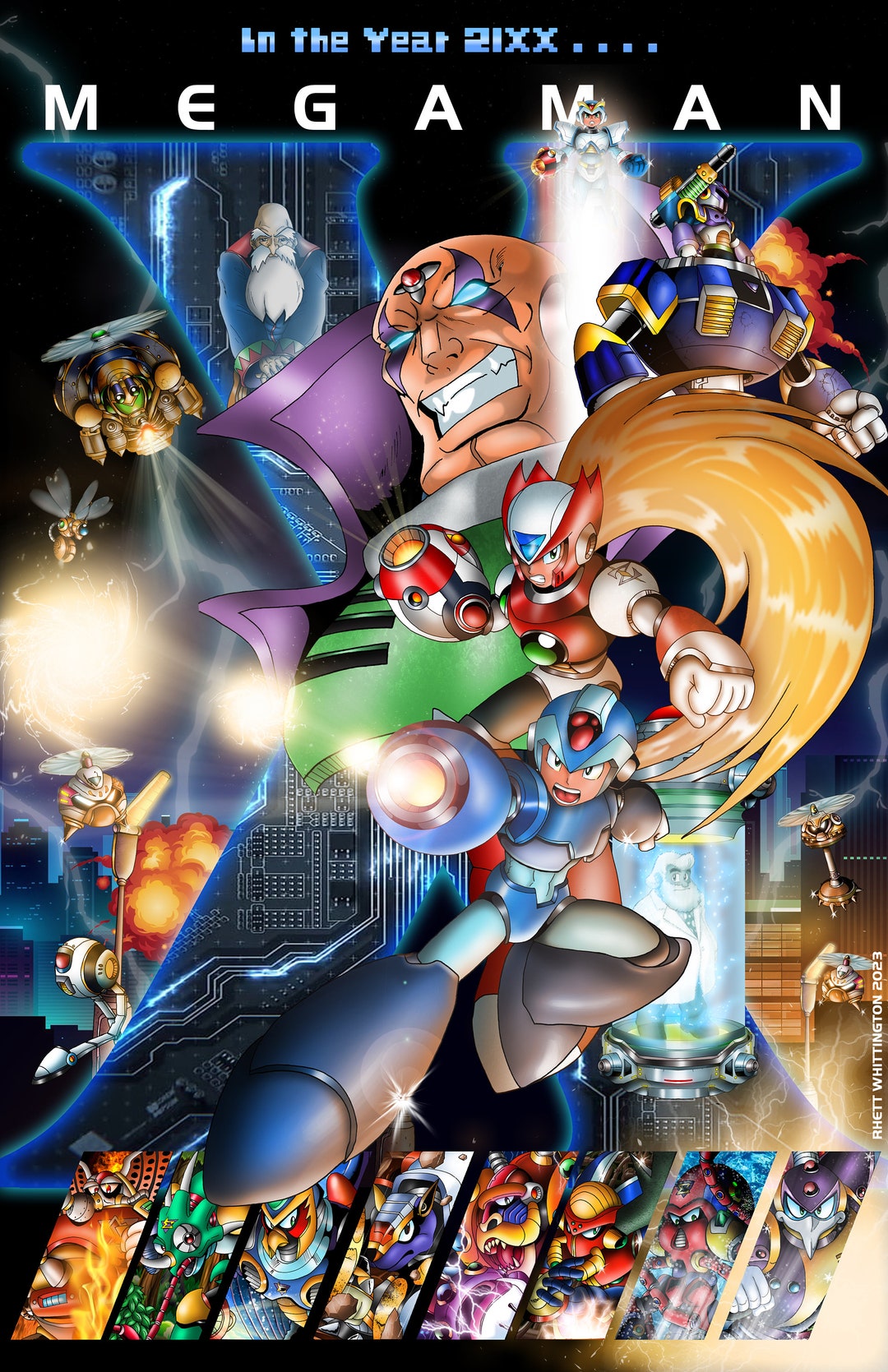 Megaman X Poster - Etsy