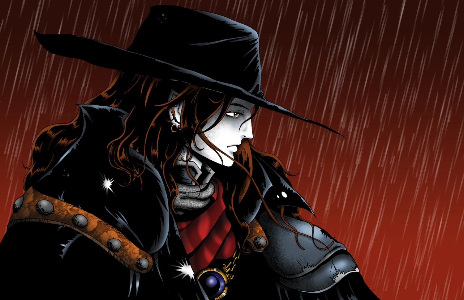 Vampire Hunter D in the Rain 