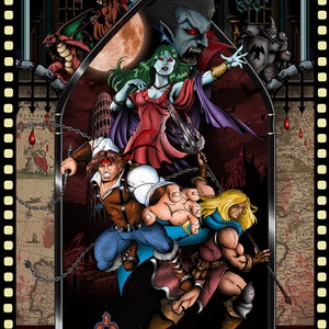 Castlevania Bloodlines Poster