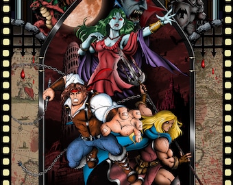 Castlevania Bloodlines Poster