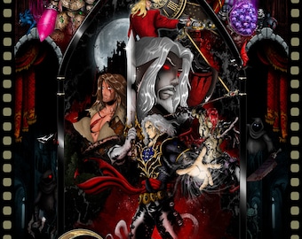 Castlevania Curse of Darkness Poster - Etsy Castlevania Curse of Darkness Poster - Etsy