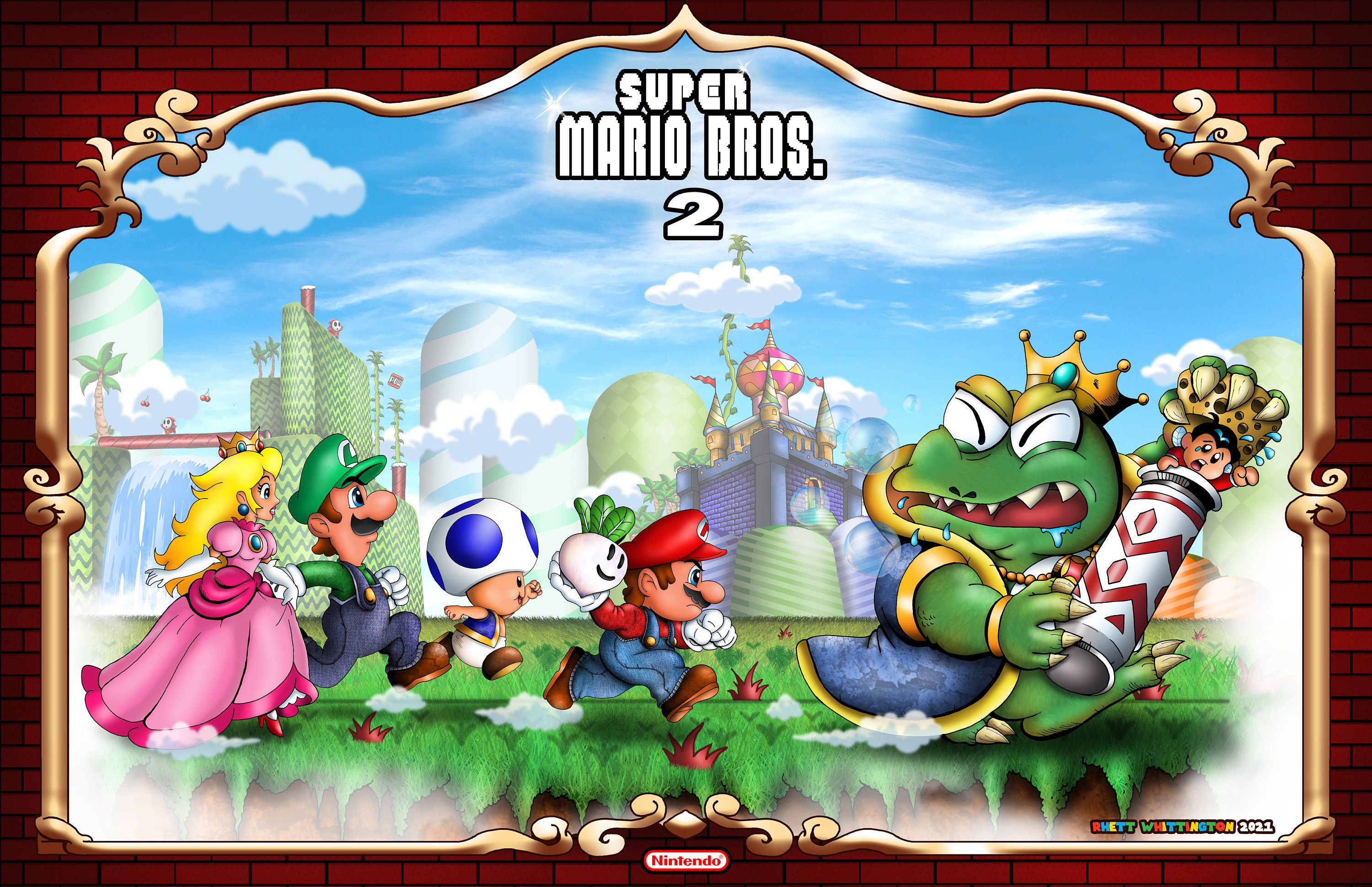 New Super Mario Bros. 2 Art Brings Back Old Favourites