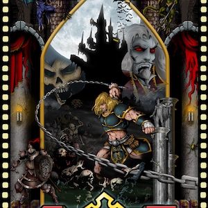 Super Castlevania 4 Poster