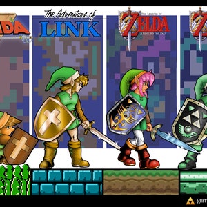 Legend of Zelda Link Variations