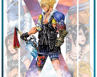 ファイナルファンタジー5のポスター - Etsy 日本