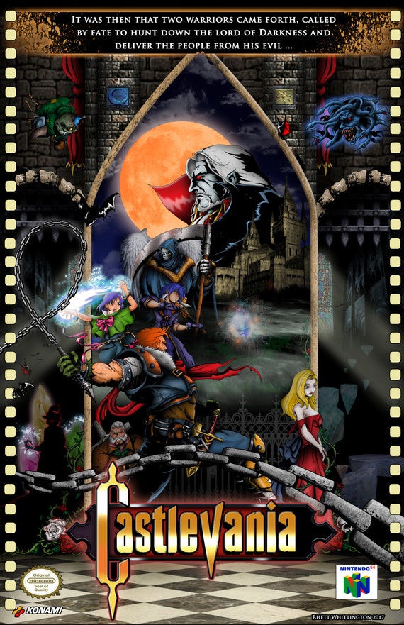 Castlevania 64 Poster | Etsy