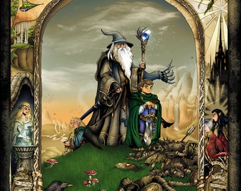 Lord of the Rings Poster Remake