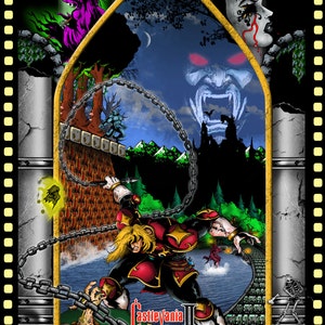 Castlevania 2: Simon&#39;s Quest Poster