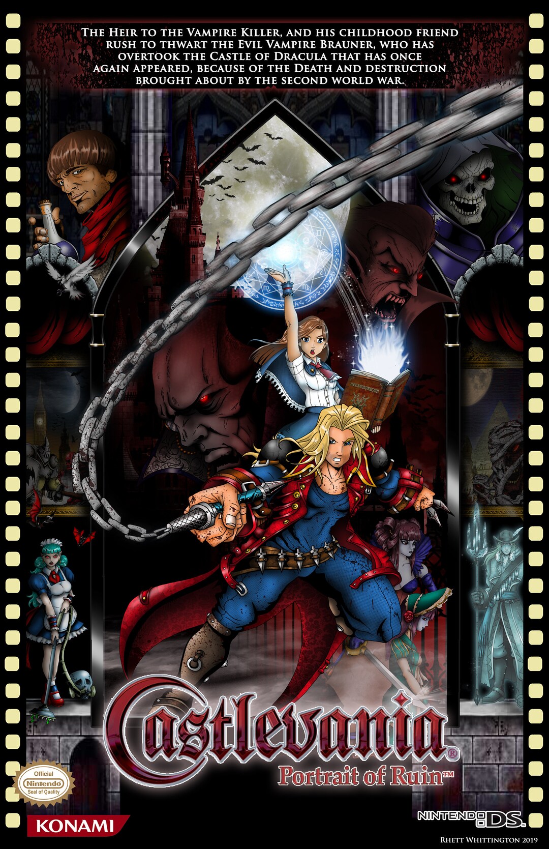 Castlevania Portrait of Ruin Poster