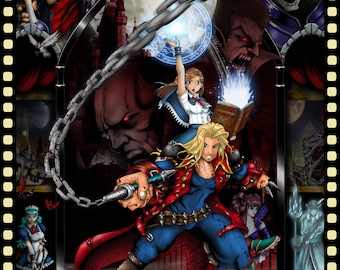 Castlevania Portrait of Ruin Poster