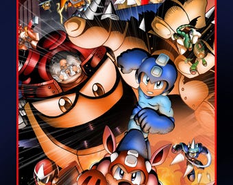 Megaman 3 Poster