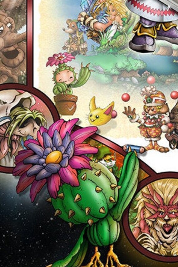 Legend of Mana Official Poster - Etsy 日本