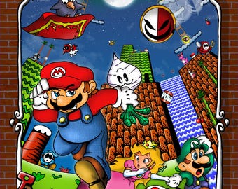 Mario 2 high res digital files 3 pack