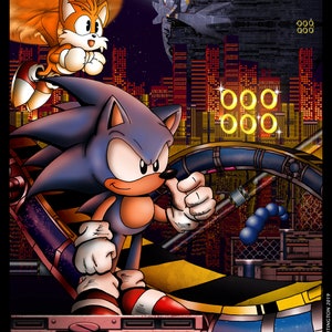 Sonic Mania Plus 4x6 Inch Glossy Prints SEGA -  Sweden