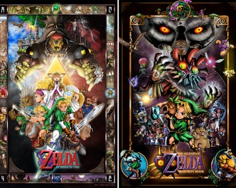 ジグソーパズル ZELDA OCARINA OF TIME Zelda Nintendo Ocarina of Time Puzzle (1000 Pieces) : Amazon