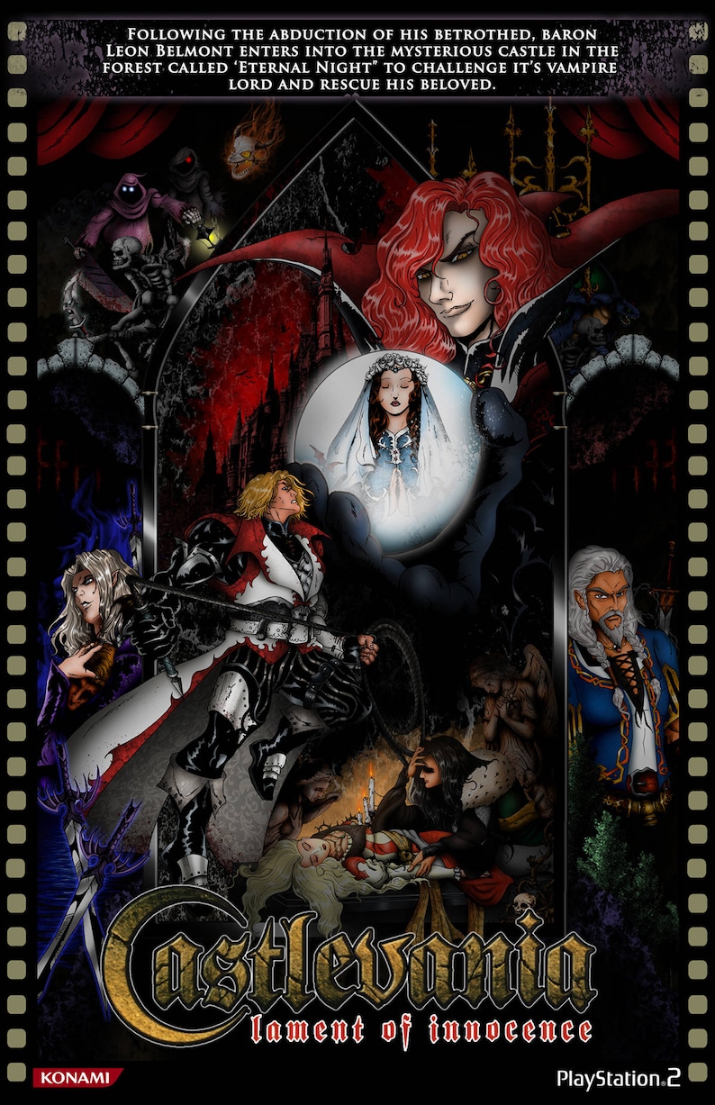 Castlevania Lament Of Innocence (Akumajo Dracula) PS2, édition Collector Not For Sale, NEUF
