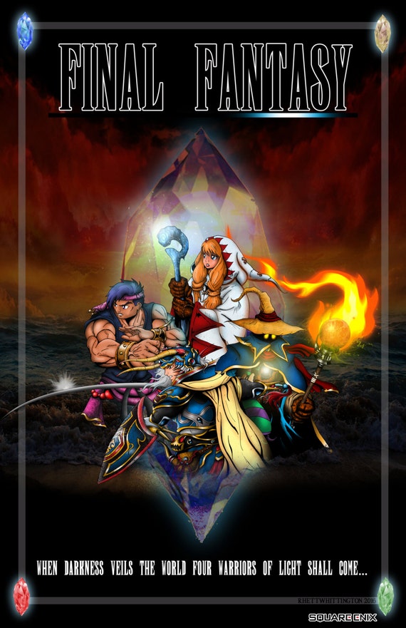 センスのいい お歳暮 Final Fantasy Etsy - Poster コレクション
