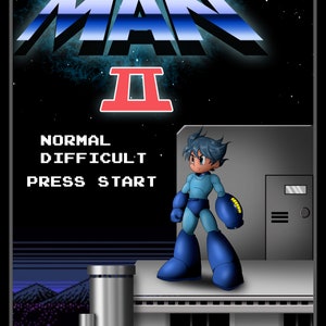 Megaman 2 Poster