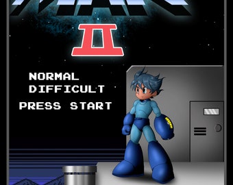 Megaman 2 Poster