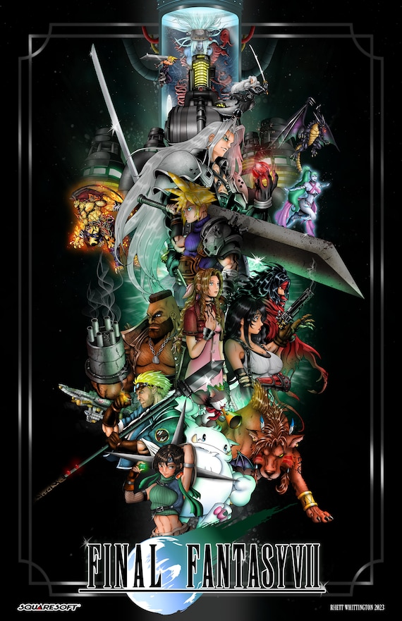 FF7 Poster - Etsy