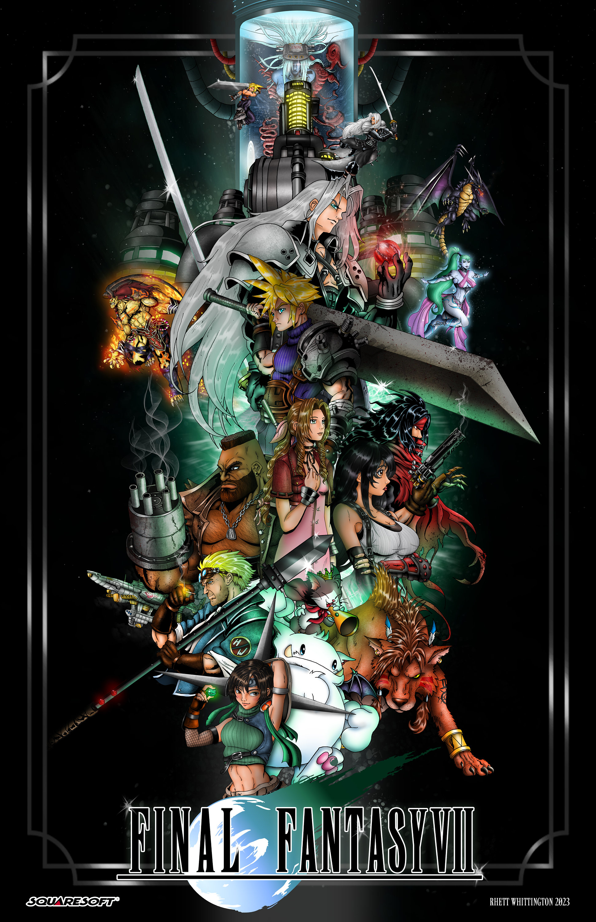 PrimePoster - Final Fantasy VII Crisis Core Poster Glossy