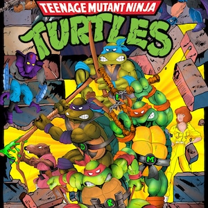 TMNT Classic Box Art Poster