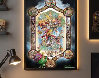 Legend of Mana Official Poster - Etsy