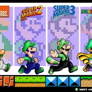Luigi Variations Poster