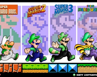 Luigi Variations Poster