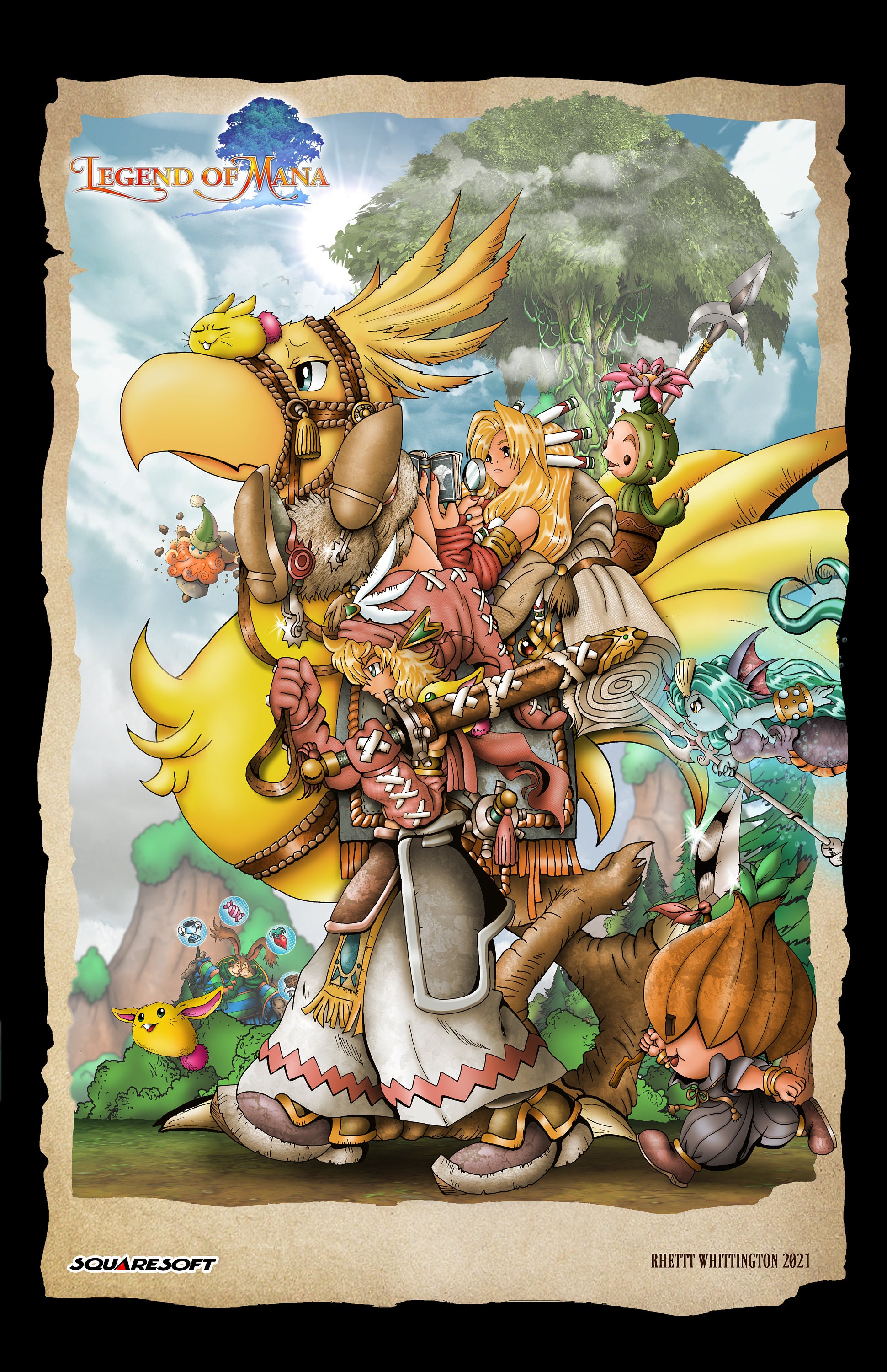 Legend of Mana Characters - Etsy Canada