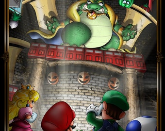Mario 2  Wart Battle
