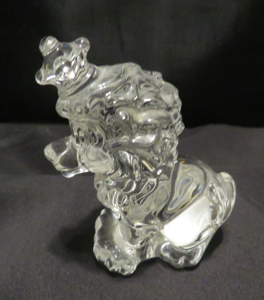 Princess House Lion With Crown Paperweight Crystal Treasures Etsy