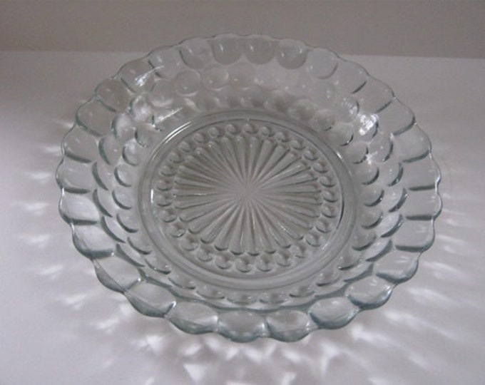 Blue Bubble Depression Glass Cereal or Soup Bowls Etsy