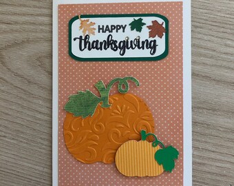 Handmade Thanksgiving Card