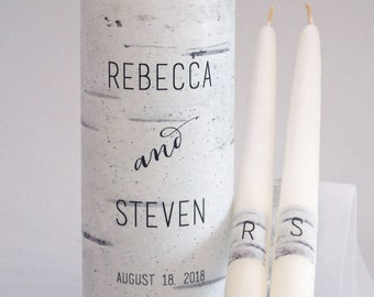 Birchwood Wedding Unity Candles