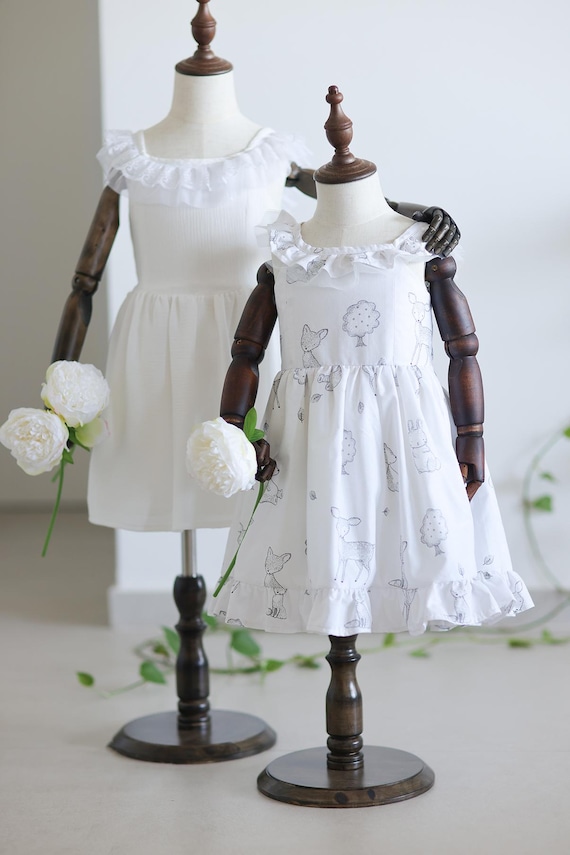 white christmas dresses The Daisy Organic Cotton Dress