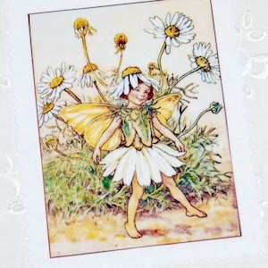 Nostalgische bloemenfee-applicaties - Kamillefee - de kamillefee