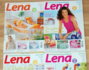 LENA 4 tijdschriften handwerk Uitgaven: 2/4/6 en 7/2010