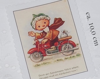 Patches Aufnäher Stoffbild Applikation Sandmann Mr. Sandmann verschiedenen Motive