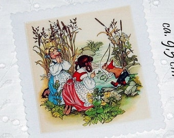 Fairytale Patches Set for Jackets Snow White Iron on Patch 